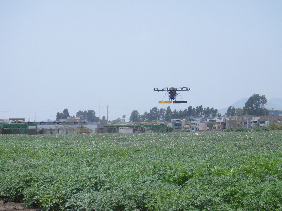 CIP drone project in action