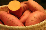 Use sweet potatoes as emergency food