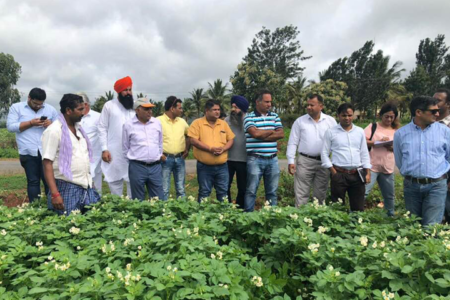 New center of excellence in potato and sweetpotato research – Karnataka, India