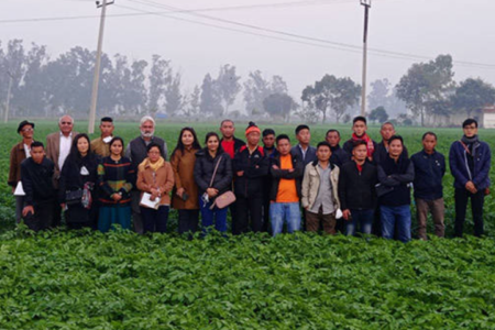 FOCUS Nagaland visits Potato Centre in Haryana