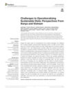 Challenges to operationalizing sustainable diets: Perspectives from Kenya and Vietnam