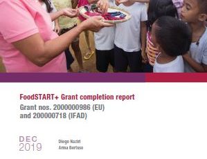 FoodSTART+ Grant completion report.