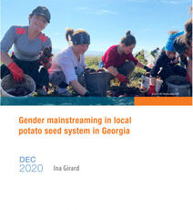 Gender mainstreaming in local potato seed system in Georgia