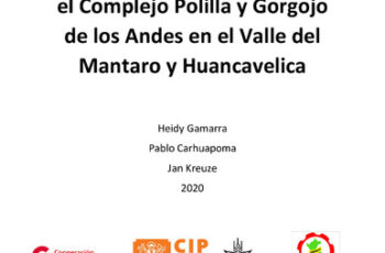 Resultados Finales del Análisis de Riesgo y su validación para el Complejo Polilla y Gorgojo de los Andes en el Valle del Mantaro y Huancavelica