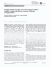 Bringing analysis of gender and social–ecological resilience together in small-scale fisheries research: Challenges and opportunities