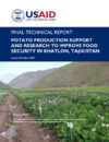 Potato production support and research to improve food security in Khatlon, Tajikistan. Final technical report