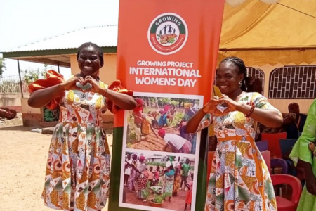 GROWING Project Marks International Women's Day in Damongo