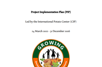 Project Implementation Plan (PIP)