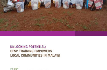Unlocking Potential: OFSP Training Empowers Local Communities  in Malawi